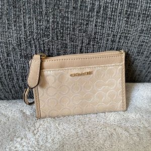 Coach key chain / coin pouch